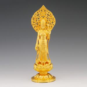聖観世音菩薩 高さ20.4cm|仏像 純金製 ...の詳細画像1