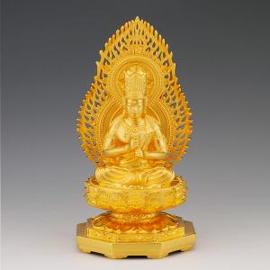 大日如来 高さ15.5cm|仏像 純金製 造幣...の詳細画像1