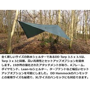 DD Hammocks DD Tarp タープ 3.5 x 3.5- Olive Green オリーブグリーン