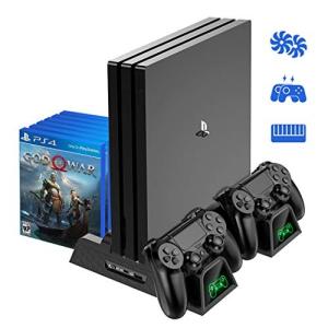 OIVO PS4 Pro 縦置き スタンド PS4 Slim スリム PS4 充電ドック
