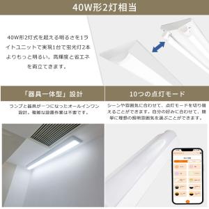 器具一体型 LEDベースライト 40W形 2灯...の詳細画像4