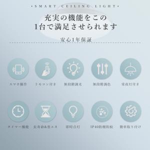 シーリングライト LED シーリングライト 4...の詳細画像1