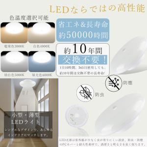 LED センサーライト 人感センサー シーリン...の詳細画像5