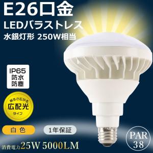 ライトトラップシステム 水銀灯200V 250W バラストレス水銀灯 250W相当 LED電球 ビームランプ 水銀灯 E26 PAR38