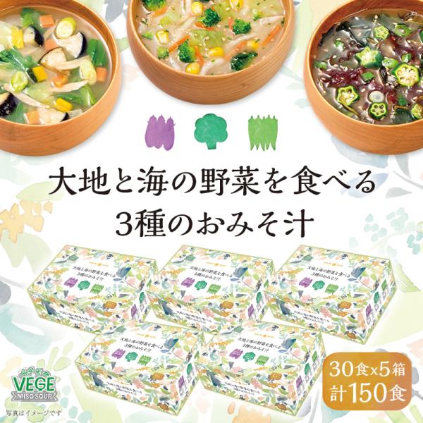 味噌汁 まとめ買い インスタント 即席 具沢山 みそ汁 ひかり味噌 大地と海の野菜を食べる3種のお味...
