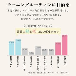 朝のむあまざけ1000ml×6本 米麹 甘酒 ...の詳細画像2