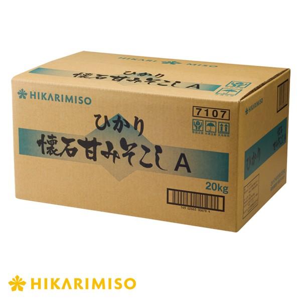 業務用 ひかり懐石甘みそこしＡ20kg 味噌 送料無料 おうちごはん ひかり味噌 甘口みそ miso...