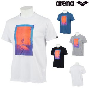 店頭展示品 アリーナ ARENA Tシャツ(ドライ天竺) メンズ ユニセックス スポーツアパレル トレーニング フィットネス AMURJA57｜SWIMSHOPヒカリスポーツ