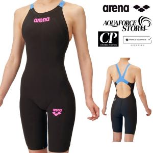 ARENA アリーナ 競泳水着 レディース アクアフォース ストーム AQUAFORCE STORM CP WA承認 レーシングスパッツ オープン 2025年新色
