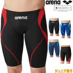 アリーナ ARENA 競泳水着 ジュニア男子 WORLD AQUATICS承認 レーシングスパッツ ハーフレッグ AQUA XTREME 2024年春夏モデル ARN-4022MJ｜SWIMSHOPヒカリスポーツ