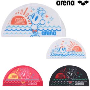 アリーナ ARENA 水泳 メッシュキャップ スイムキャップ アリーナ君 水泳小物 2024年春夏モデル ARN-4413