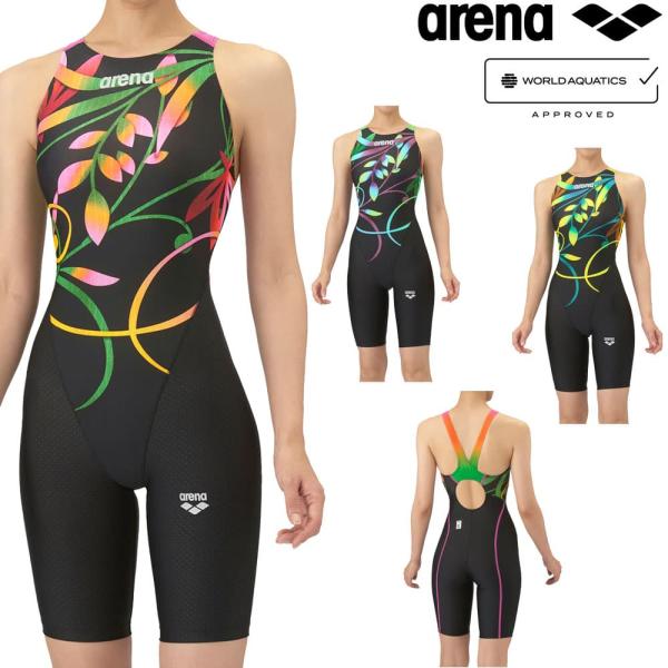アリーナ ARENA 競泳水着 レディース WA承認モデル レーシングワンピーススパッツ オープンバ...