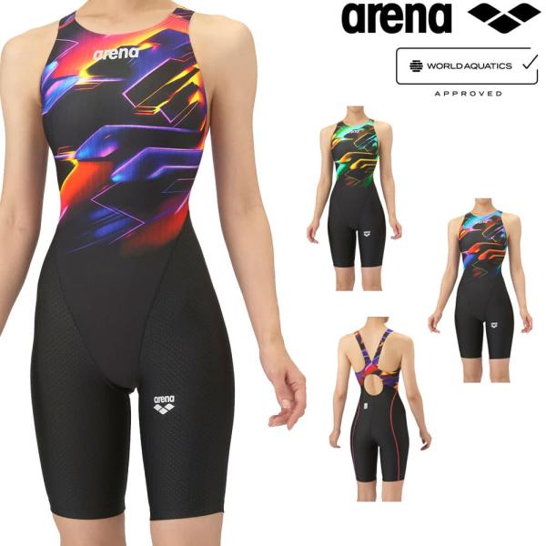アリーナ ARENA 競泳水着 レディース WA承認モデル レーシングワンピーススパッツ オープンバ...