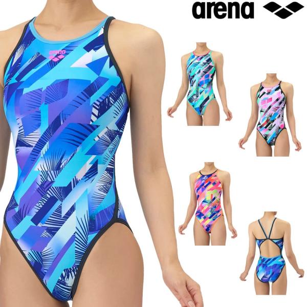 アリーナ ARENA 競泳水着 練習用水着 レディース トレーニングワンピース オープンバック タフ...