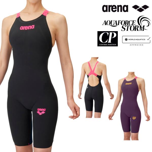 ARENA 競泳水着 レディース AQUAFORCE STORM CP WA承認 レーシングワンピー...