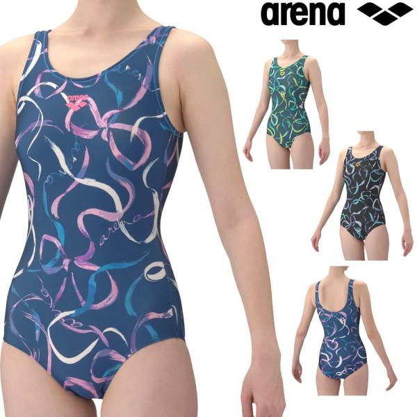 アリーナ ARENA フィットネス水着 レディース ダブルエステル フィットネスワンピース Uバック...