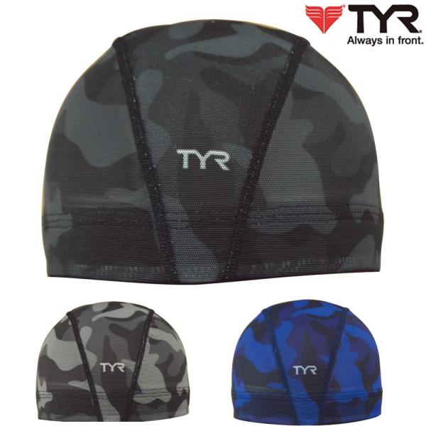 ティア TYR 水泳 プリントメッシュキャップ スイムキャップ 水泳帽 水泳小物 2023年春夏モデ...