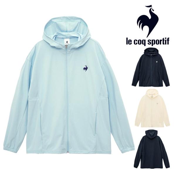ルコックスポルティフ le coq sportif 接触冷感UVシャツパーカー レディース スポーツ...
