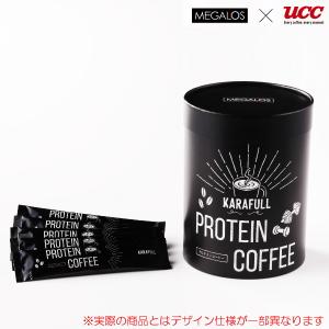 メガロス×UCC プロテインコーヒー スティック インスタントコーヒー 7.5g×30包 タンパク質 MG-UCC 10834｜hikarisp