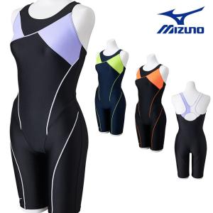 ミズノ MIZUNO フィットネス水着 レディース STROKE ONE オールインワン(ピースバック) UPKICKER パッド付き N2JGB301