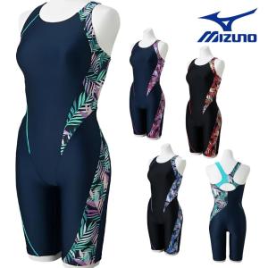 ミズノ MIZUNO フィットネス水着 レディース Stroke ONEオールインワン パッド付き 2026年春夏モデル N2JGD313