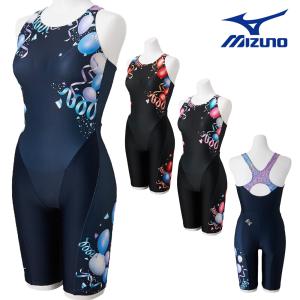 ミズノ MIZUNO フィットネス水着 レディース Stroke ONE オールインワン 縫いつけパット パッド付き AYA COLLECTION 寺川綾 2026年秋冬モデル N2JGD808