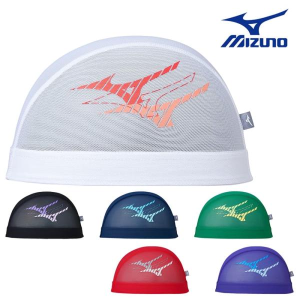 ミズノ MIZUNO 水泳 メッシュキャップ スイムキャップ 水泳小物 2024年春夏モデル N2J...