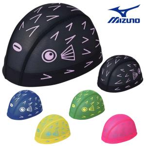 ミズノ MIZUNO 水泳 メッシュキャップ スイムキャップ 水泳帽 水泳小物 ハリセンボン N2JWB515