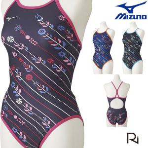 ミズノ MIZUNO 競泳水着 レディース 練習用 ミディアムカット