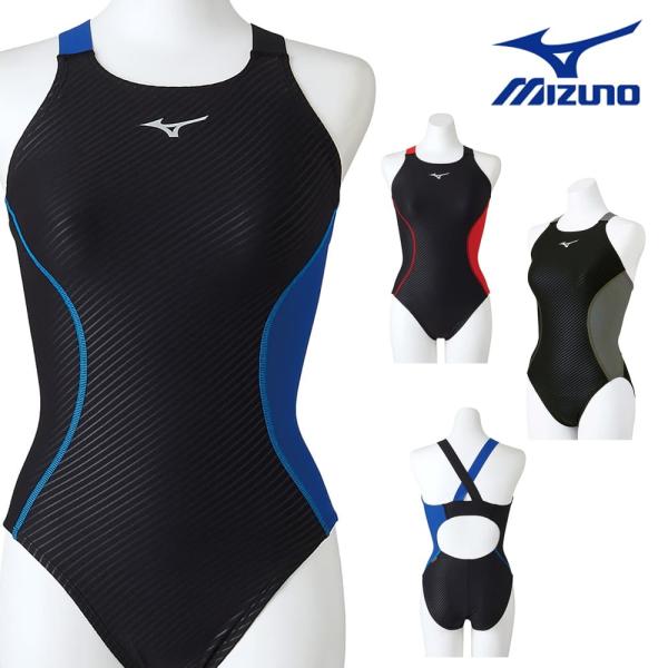 ミズノ MIZUNO 競泳水着 レディース 練習用 ミディアムカット EXER SUITS U-Fi...