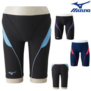 ミズノ MIZUNO 競泳水着 メンズ 練習用水着 エクサースーツ ハーフスパッツ U-Fit 競泳練習水着 N2MB8078｜SWIMSHOPヒカリスポーツ