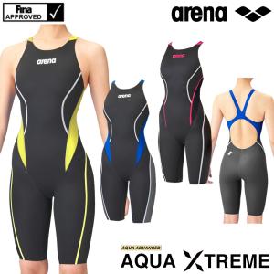 アリーナ ARENA 競泳水着 レディース fina承認 ハーフスパッツ（クロスバック） AQUA XTREME ARN-1024Wタイプ別注モデル ORIHK1024W｜SWIMSHOPヒカリスポーツ