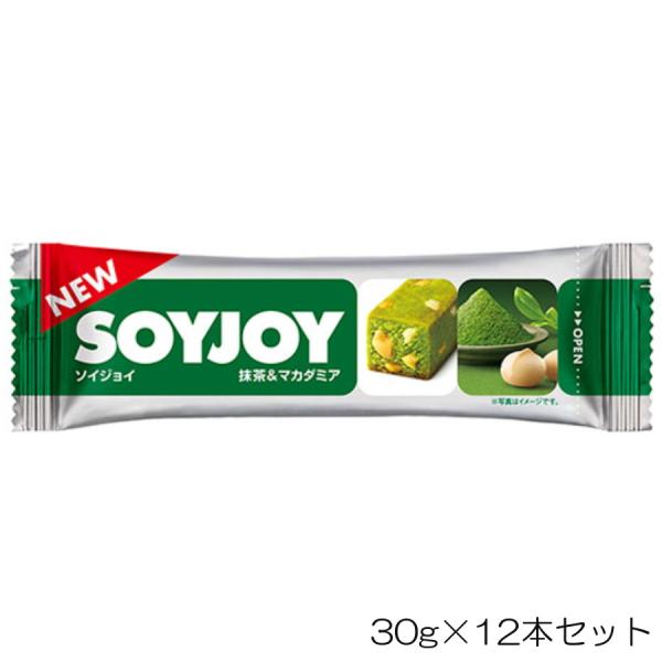 大塚製薬 SOYJOY ソイジョイ 抹茶&amp;マカダミア 30g×12本 OTS61731EFP