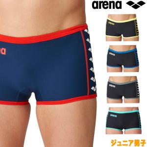 アリーナ ARENA 競泳水着 ジュニア男子 練習用 ショートボックス タフスーツ タフスキンE 競泳練習水着 SAR-2119J