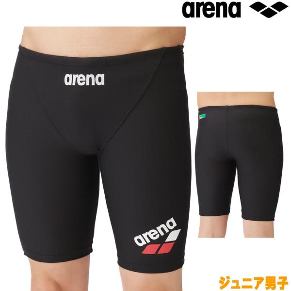 アリーナ ARENA 競泳水着 ジュニア男子 練習用 トレーニングスパッツ ハーフレッグ タフスキン...
