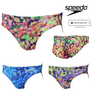 スピード SPEEDO 競泳水着 メンズ WA承認モデル フレックスシグマニューショートブーン FLEX Σν 2026年秋冬モデル SC42651F fina マーク あり