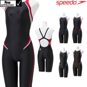 スピード SPEEDO 競泳水着 レディース FINA承認 オープンバックニースキン