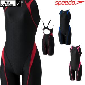 スピード SPEEDO 競泳水着 レディース fina承認 フレックスシグマ2セミオープンバックニースキン3