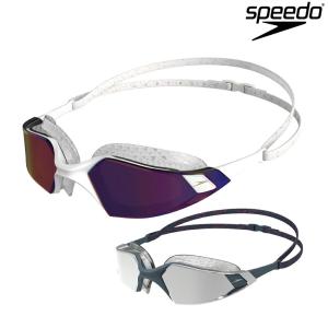 スイミング 競泳 レーシング スピード SPEEDO アクアパルスプロミラー ミラータイプ フィットネス SE02001｜SWIMSHOPヒカリスポーツ