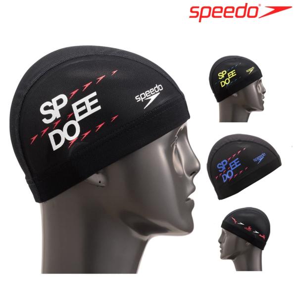 スピード SPEEDO 水泳 スピードロゴメッシュキャップ スイムキャップ 水泳帽 水泳小物 SE1...