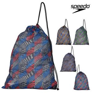 スピード SPEEDO 水泳 ノベルティーメッシュバッグ(L) スイミングバッグ ナップサック 2024年春夏モデル SE22407｜hikarisp