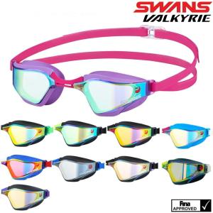 スワンズ SWANS 水泳 レーシングゴーグル ヴァルキリー ミラーレンズ クッション付き fina承認 競泳 VALKYRIE SR-72MPAFAB｜SWIMSHOPヒカリスポーツ