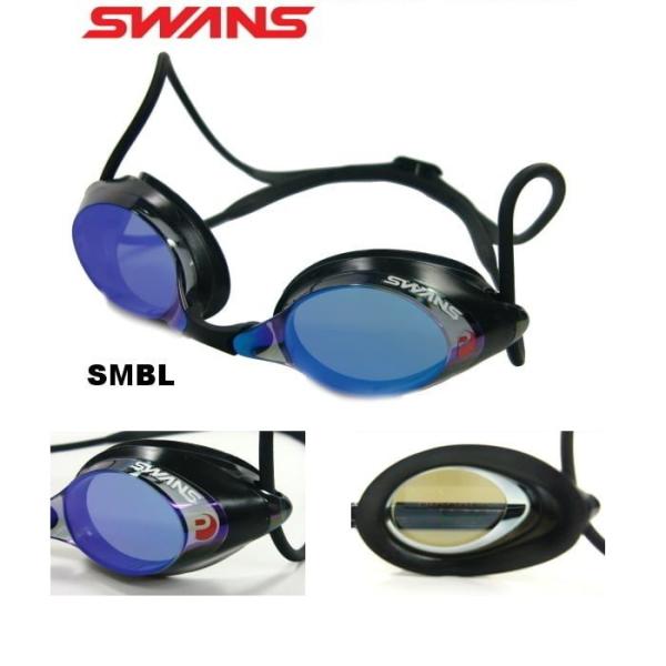 水泳ゴーグル SRX-MPAF-SMBL SWANS(スワンズ) クッション付きスイムゴーグルSRX...