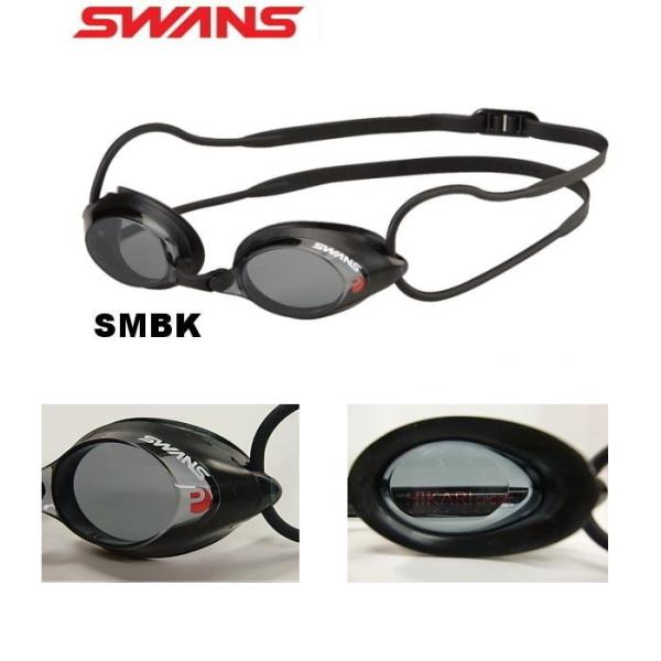 水泳ゴーグル SRX-NPAF-SMBK SWANS(スワンズ) クッション付きスイムゴーグルSRX...