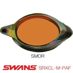 スイミング 競泳 レーシング 競泳 SWANS スワンズ 用クッション付き度付きレンズ 片目用 ミラ...