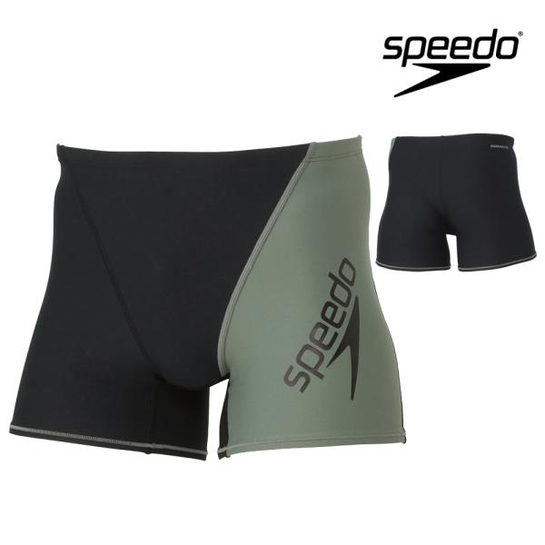 スピード SPEEDO 競泳水着 練習用水着 メンズ パネルフリージリーターンズハーフボックス EN...
