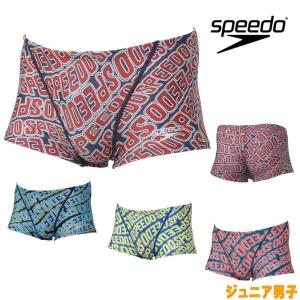 speedo（スピード） 競泳水着 練習用水着 ジュニア男子 ウェーブロゴ