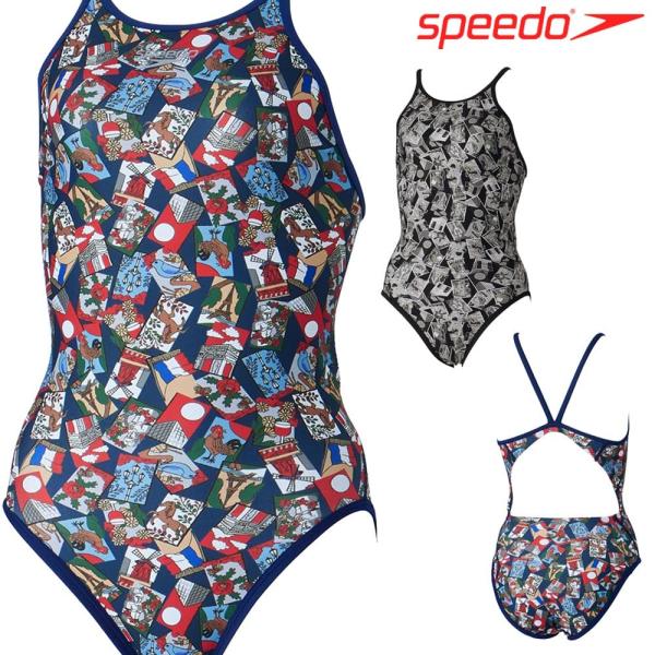 スピード SPEEDO 競泳水着 レディース 練習用 ジャパリスカルトターンズスーツ ENDURAN...