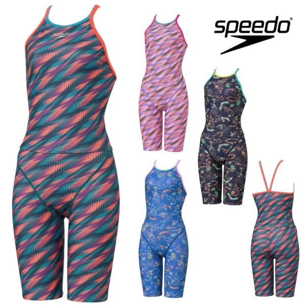 スピード SPEEDO 競泳水着 練習用水着 レディース ファンピースターンズスーツーミドル オール...
