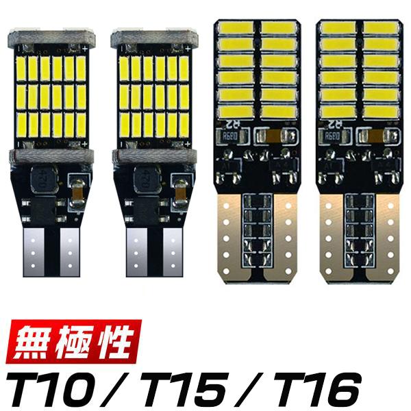 アヴァンシア TA1 2 3 4 ナンバー灯 T10 バルブ LED 24連 超爆光 無極性 キャン...
